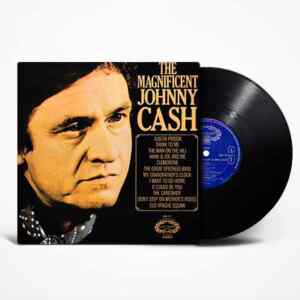 Johnny Cash - The Magnificent Johnny Cash vinyl, LP, вінілові платівки купити Україна, Київ, б/в платівки, магазин вінілових платівок