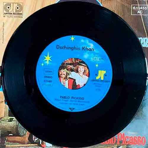 Dschinghis Khan - Klabautermann single vinyl, 7'45 RPM