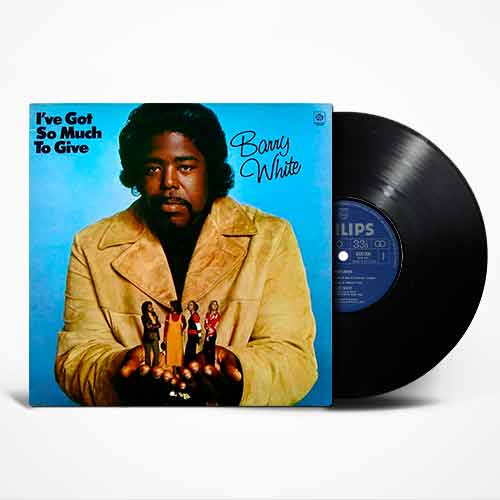 Barry White - I’ve Got So Much To Give Vinyl, LP, вінілові платівки купити Україна, Київ, б/в платівки, магазин вінілових платівок